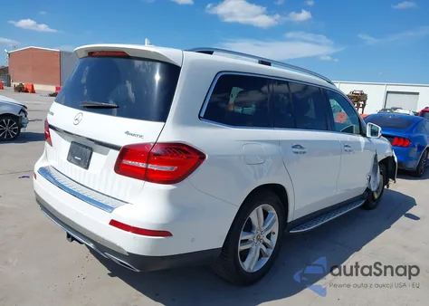 2017 Mercedes-Benz Gls 450 4Matic из США, поврежденный, VIN 4JGDF6EE6HA975661